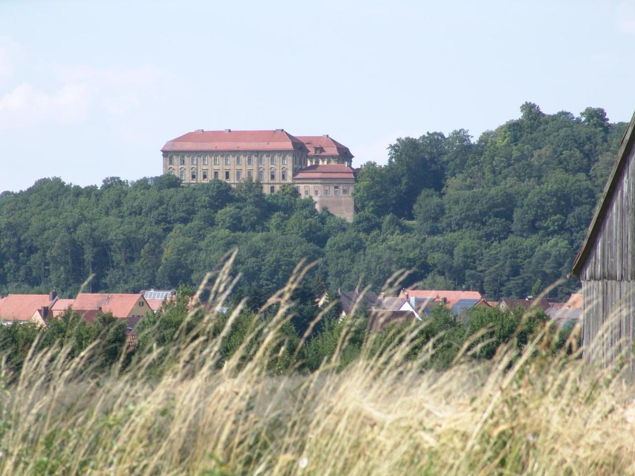 Gästehaus Gisela im fürstlichen Fischhaus Schillingsfürst Exterior foto